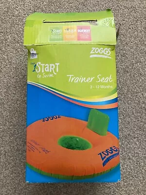 Zoggs Baby Swimming Trainer Seat Stage 1 Start To Swim - 3-12 Months Used Once • £5.50