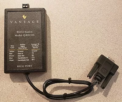 Vantage Controls Q-RS232S RS-232 Serial Station • $28