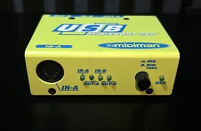 Midiman Midisport 2x2 USB Interface--2 In 2 Out • $23