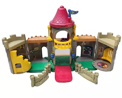 Little People Castle Fisher Price 2003 Vintage Kingdom Palace Lights Sounds • $68.95