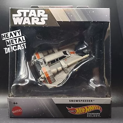 Hot Wheels Star Wars - Snowspeeder (2024 HW Starships Select Wave 2) • $24.95