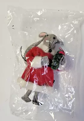 Santa Mouse With Wreath Heart Felts Ornaments Midwest Of Cannon Falls New • $12.99