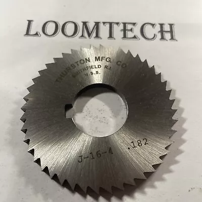 New Milling Cutter Slitting Slotting Saw 2-3/4 X .182  X 1” Bore Thurston B62 • $9.99