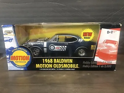 Ertl American Muscle 1968 Baldwin Motion Oldsmobile 1/18 NEW 1 Of 5000 Limited • $70