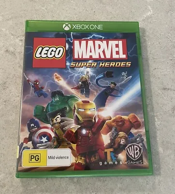 Lego-Marvel Super Heroes Xbox One Excellent Condition With Manual • $12.50