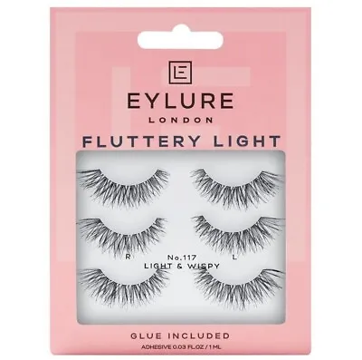 Eylure Multipack 117 False Eyelashes - Genuine Eylure False Lashes • £13