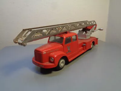 Tekno Denmark 445 Vintage 1960's Scania Vabis 75 Fire Engine Truck Very Rare Vg • $4.04