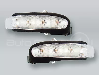 Door Mirror Turn Signal Lamps Lights PAIR Fits 2001-2004 MB C-Class W203 • $86.90