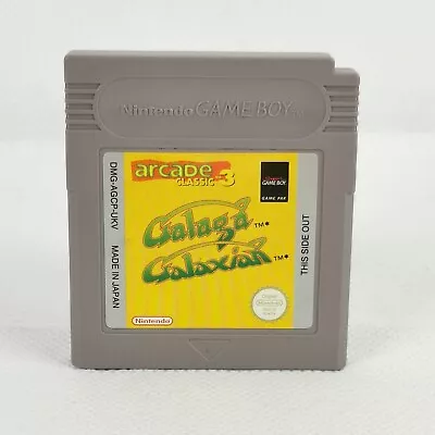 Arcade Classic 3 Galaga Galaxian Gameboy Nintendo Cartridge Only PAL • £11.99
