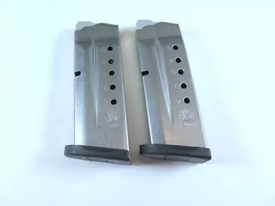 Two Smith & Wesson M&P Shield 9MM 7 Round Magazine's OEM • $19.50