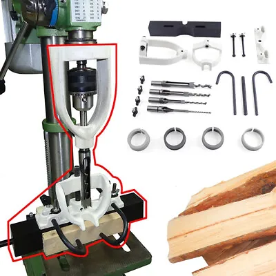 Mortising Kit Woodworking Drill Press Attachment Locator Mortising Locator Tool • $72.21