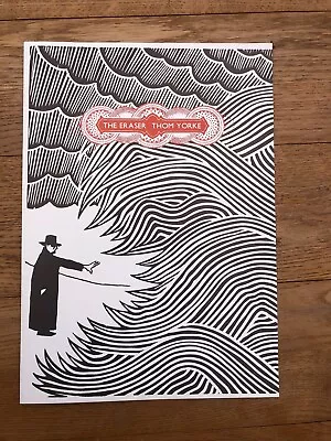 THOM YORKE RADIOHEAD ORIGINAL 2006 Fold-out JAPANESE POSTER Size: 10x7 Inches • £14.95