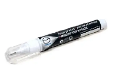 New Genuine Mazda Touch Up Paint Pen Stick Snowflake White OE 25D2 00009226G • $15.49