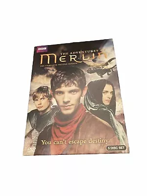 Merlin: The Complete Second Season (BBC -DVD 2011 5-Disc Set) • $14.99