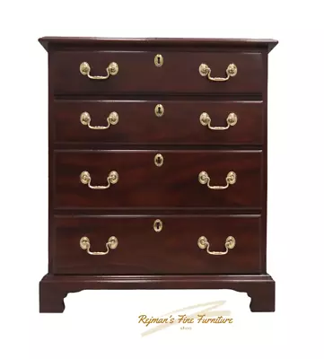 Kittinger Georgian Richmond Hill Collection Mahogany Bedside Chest • $959