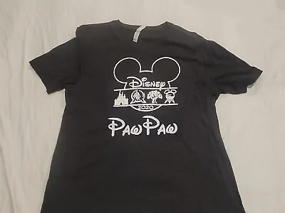 Disney Parks 2020 Disneyland Resort T-shirt Mens Size XL Paw Paw Gray • £3.37