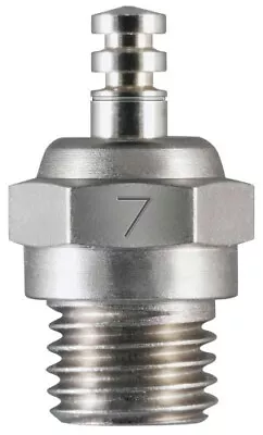 O.S. 71607100 #7 Glow Plug Medium Hot Air For 2-Stroke Engines • $8.75