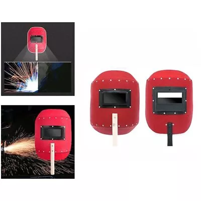 Face Protector Handheld Welding Helmet Heat Resistant Welder Mask  Polishing • £7.85