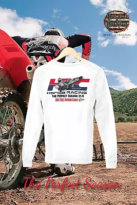 Mens T Shirt Motocross Ricky Carmichael  The GOAT  Perfect Season  24-0 • $19.99