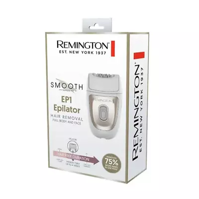 Remington Smooth EP1 Epilator Hair Removal Full Body & Face EP1000AU • $64.60