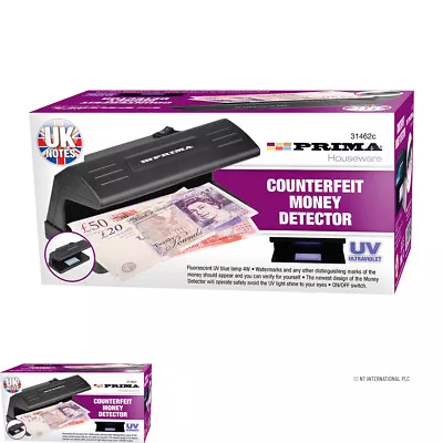 £6.99 • Buy Electric Detector Uv Blue Lamp Counterfeit Fake Bank Note Money Forgery Notes