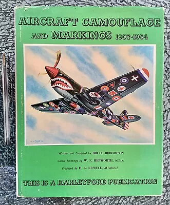 Military Aviation Books Aircraft Camouflage And Markings 1907-1954 • £6