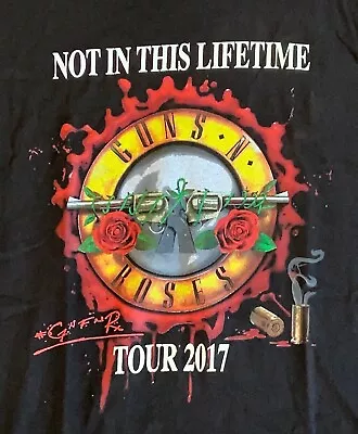 Guns N Roses T Shirt 80s Rock T Shirt Metal T Shirt Mens Medium Concert T Shirt • $12.66