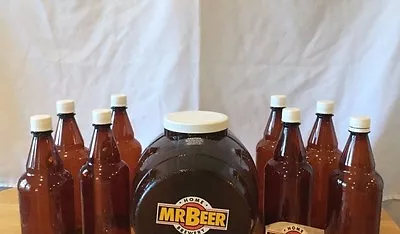 Mr. Beer American Barrel Homebrewing Craft Beer Kit 8 Bottles Keg  • $60.99