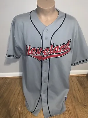 Russell Vintage Vizquel Cleveland Indians Jersey Jacobs Field Men’s Size 40 • $39.99