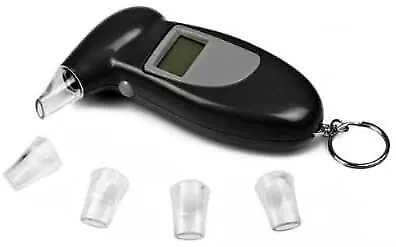 £6.99 • Buy New Professional LCD Digital Breath-Alcohol Tester Breathalyser Police UK Seller