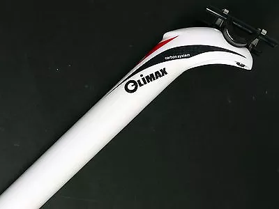 Mr-ride Climax 3K Full Carbon Seatpost SP03B Road MTB 31.6x350 SB25 165g White • $99.45