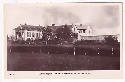 An Early Real Photo Post Card Of Napoleon's House  Longwood  St. Helena. • £3.25