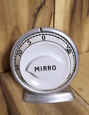 Vintage Robert Shaw Mirro Aluminum 60 Minutes Kitchen Timer MCM Baking  • $16.96