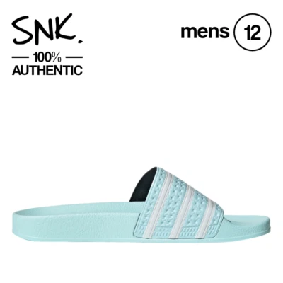 $49.95 • Buy Adidas Adilette Slides - US Mens Size 12 - UK Mens Size 12 - New In Box
