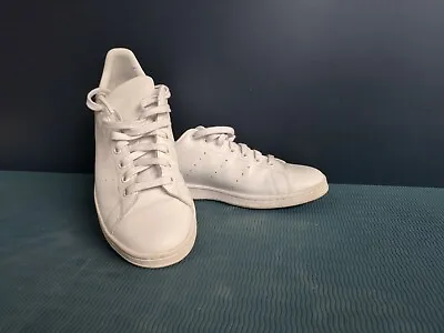 Adidas Men's Stan Smith White Leather Sneaker S75104 • $80
