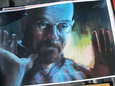 Breaking Bad Walter White - Digital Art Print - Pop Culture Poster 17  X 11  • $5.95