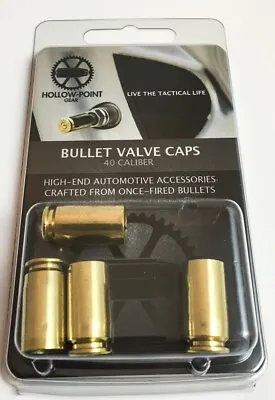 Bullet Valve Stem Caps (.40 Caliber) - Gift Pack - Hollow-Point Gear • $8.99