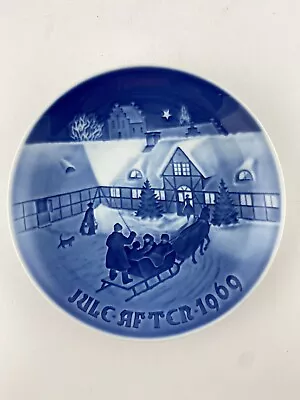 Bing & Grondahl Christmas Plate JULE AFTER 1969  Copenhagen Christmas B&G • $10