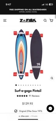 $80 • Buy Longboard Skateboard
