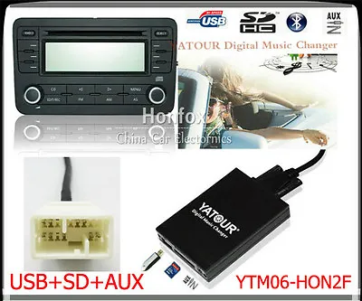 $56 • Buy Yatour Digital CD Changer For Honda Goldwing GL1800 MP3 USB SD AUX  Interface