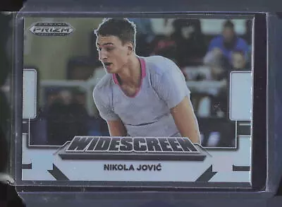 2022 Panini Prizm Draft Picks #WS-NJ Nikola Jovic Widescreen Prizms Silver • $0.99