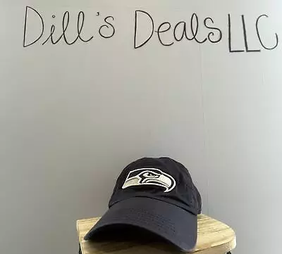 Seattle Seahawks NFL Team Apparel Franchise Fitted Hat Navy Youth • $19