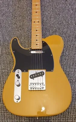 £550 • Buy Fender Telecaster Player Butterscotch Blonde Maple Fret Board + Locking Tuners