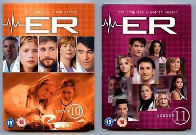 £9.99 • Buy DVD ER Box Sets The Complete Tenth & Eleventh Season 6 Discs