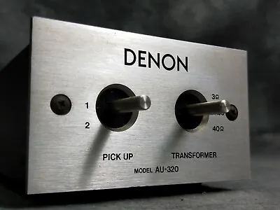 Denon AU-320 Step Up Transformer For MC Moving Coil  Phono Cartridge  • $250