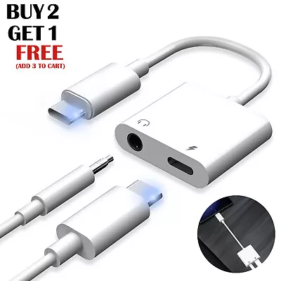 USB Type C To 3.5mm Jack Headphone &Charger 2 In 1 Adapter For Samsung S23 S22+ • $9.89