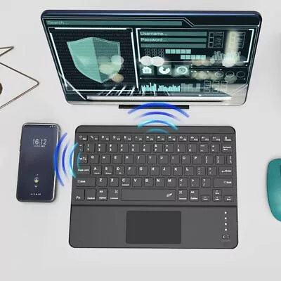 $32.99 • Buy Mouse Keyboard With Touchpad Case Cover For IPad 6th 7/8/9/10th Gen Air 5 Pro 11