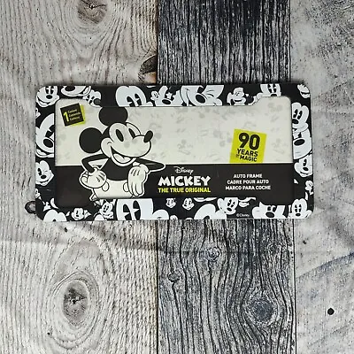 Mickey Mouse License Plate Frame 90th Anniversary BRAND NEW SEALED Disney  • $13.45