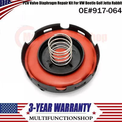 917-064 PCV Valve Diaphragm Repair Kit For VW Beetle Golf Jetta Rabbit 2.5L 2.0L • $11.18