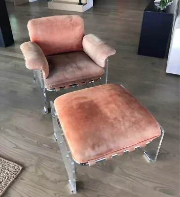 Polflex Artegna Lounge Chair And Ottoman • $2500